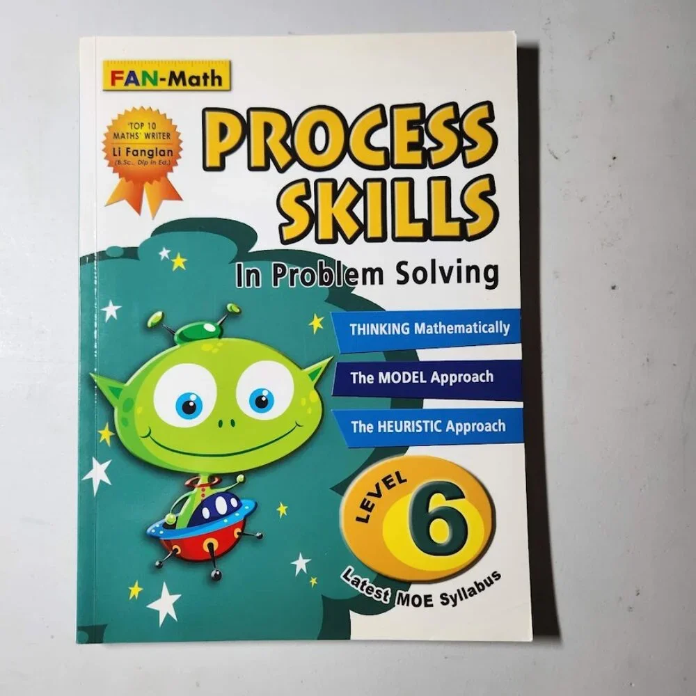 Fan Math Process Skills Level 6 Workbook Book 6th Grade Mathematics 978981072100